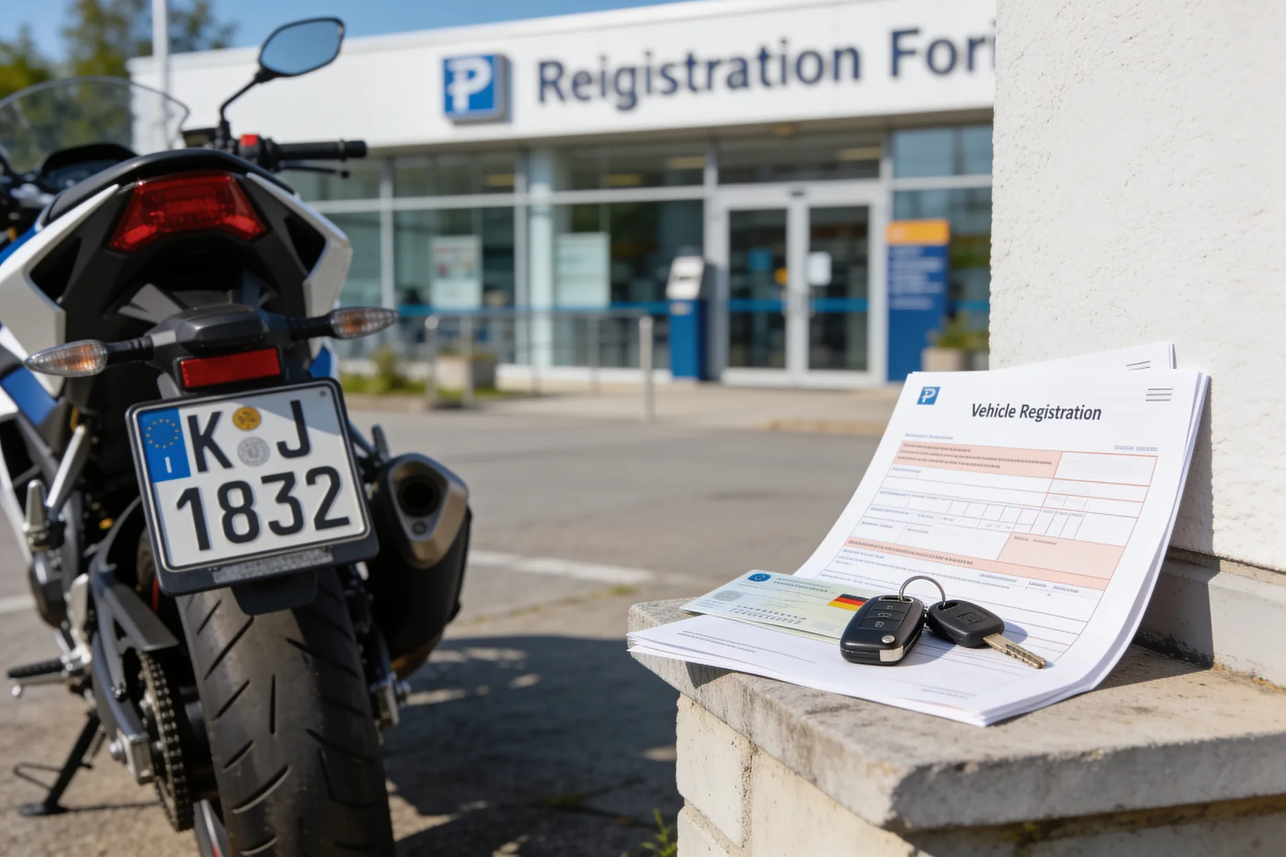 Was kostet es, ein Motorrad anzumelden? Kosten 2026 im Überblick