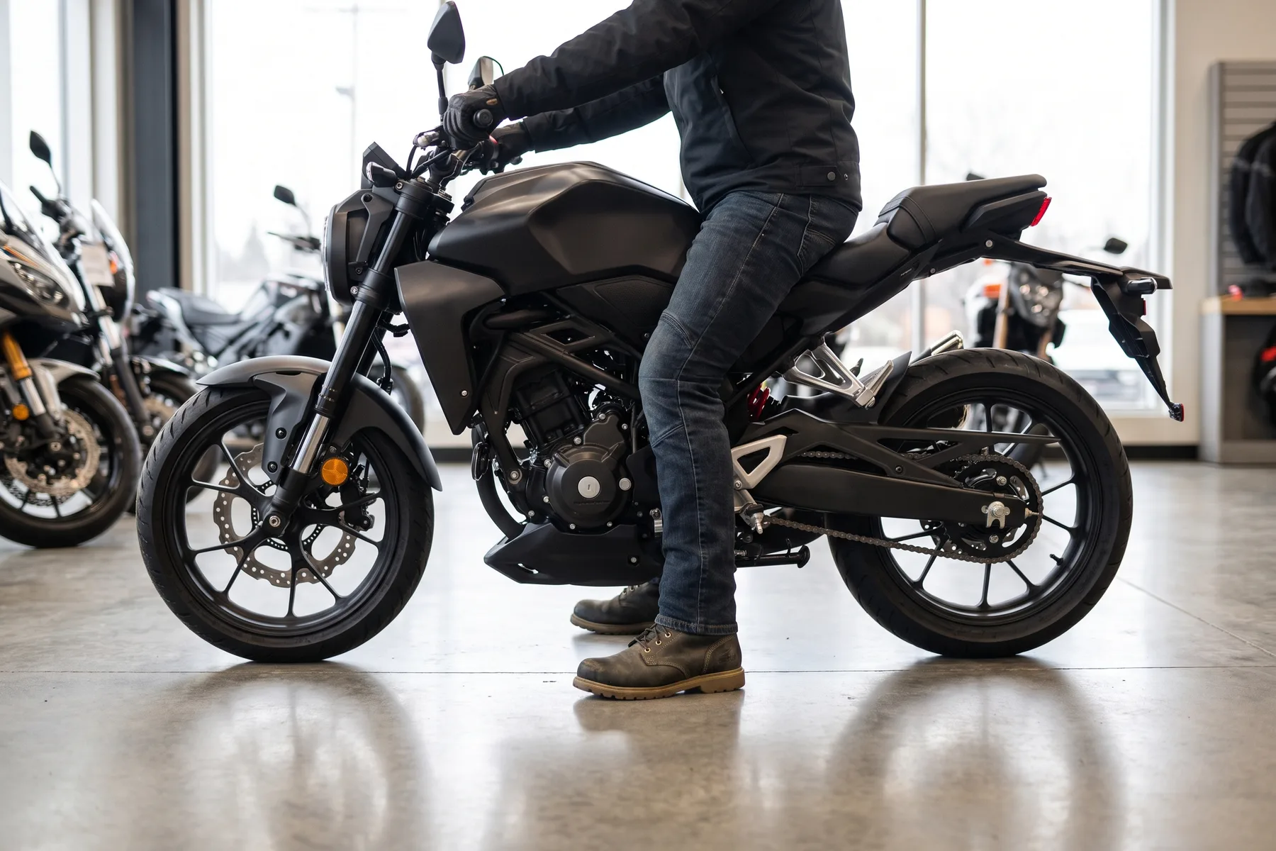Welche Sitzhöhe für welche Körpergröße? Motorrad-Sitzhöhe finden