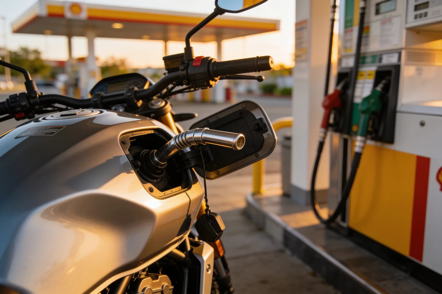 Wie viel verbraucht ein Motorrad? Verbrauch nach Klasse (l/100 km) 2026