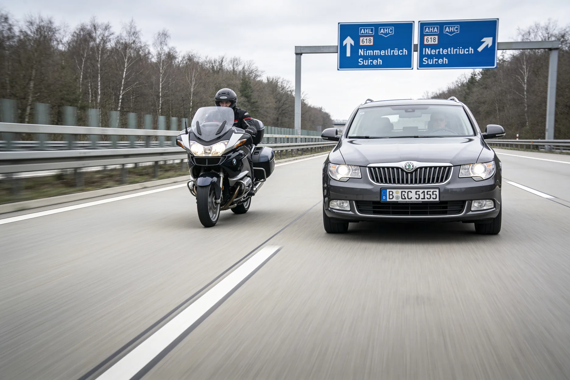 Richtgeschwindigkeit auf der Autobahn: 130 km/h für Pkw und Motorrad