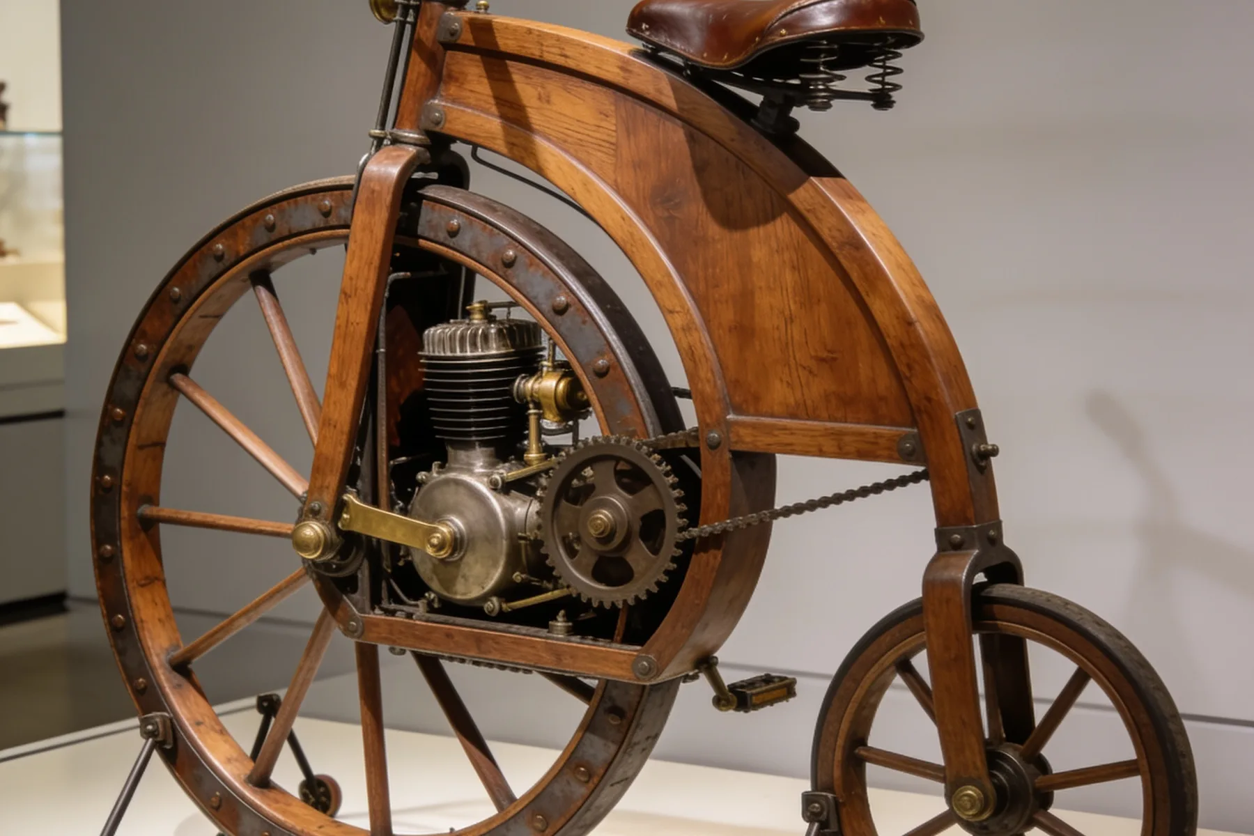 Wer hat das Motorrad erfunden? Daimler & Reitwagen 1885
